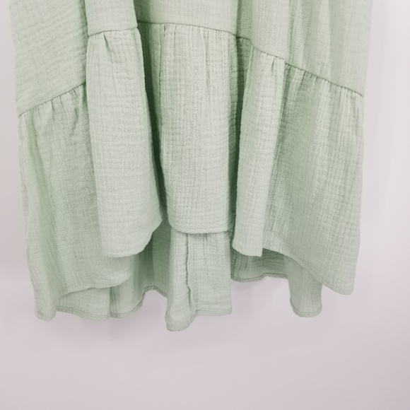 Anthropologie Drew Seafoam Teired Tank Dress - Picture 4 of 6